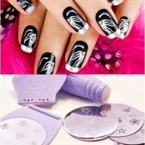 Salon Express Nail Art Stamping Kit