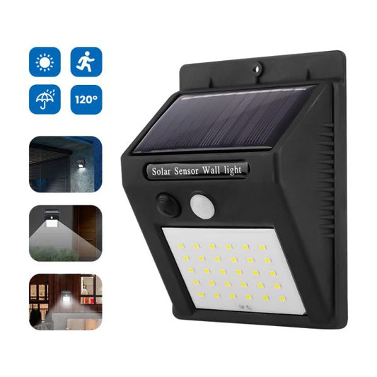 Sensor Solar Led Wall Light (20 Led)