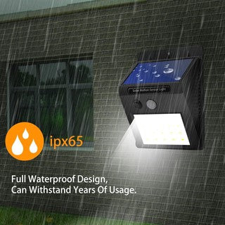 Sensor Solar Led Wall Light (20 Led)