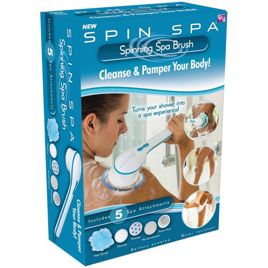 Bathing Spinning Brush 5-Spa Attachment