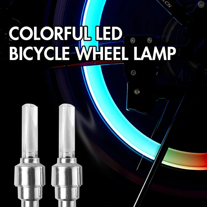 Motion Activated Neon/Glow Flashlight Bike 2Pcs (Random Colour)