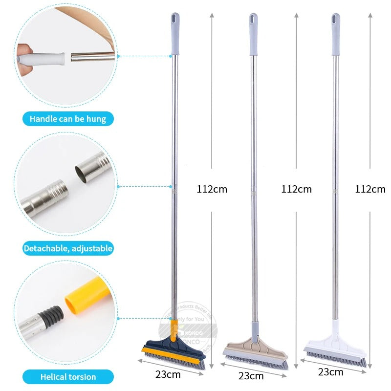 Cleaning Scrub Brush With 120° Rotatable Head