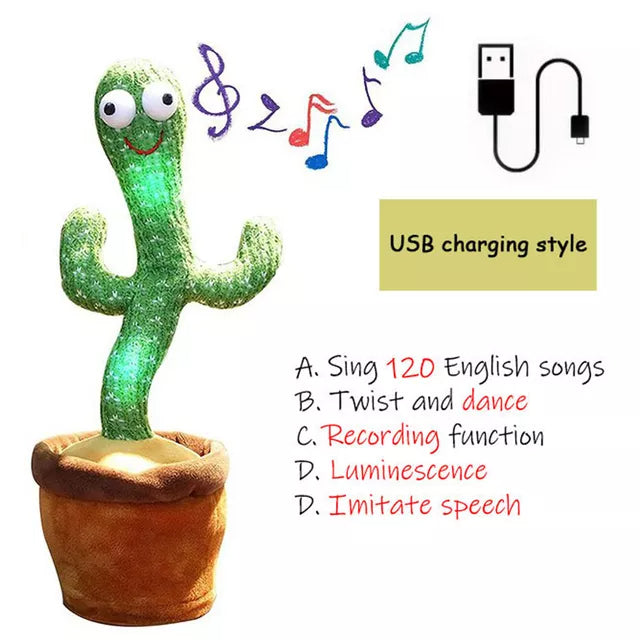 Dancing Cactus Rechargeable (Speaking Skills)