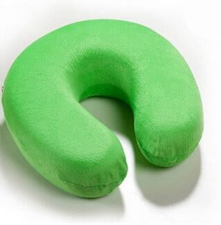 Travel Neck Pillow With Packing (random Colors)