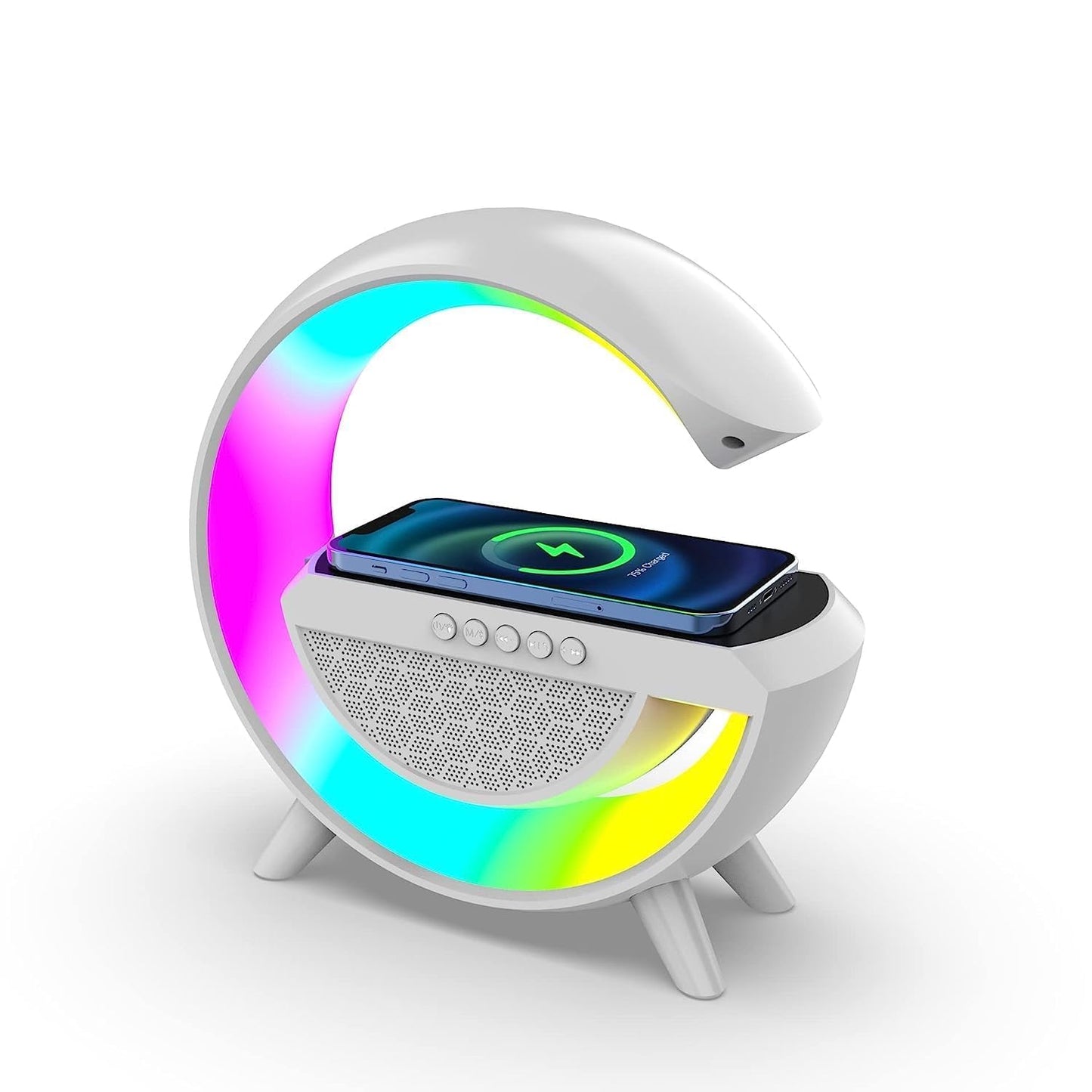 G-shape Lamp Bluetooth Speaker & Wireless Charging BT-3401