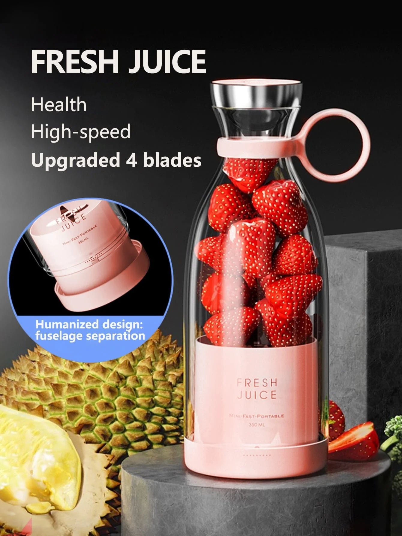 Portable Mini Blender Juicer