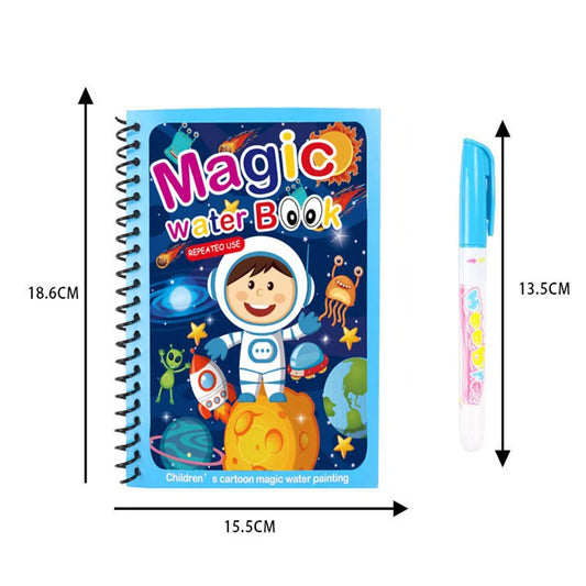 Magic Coloring Book With Water Pen