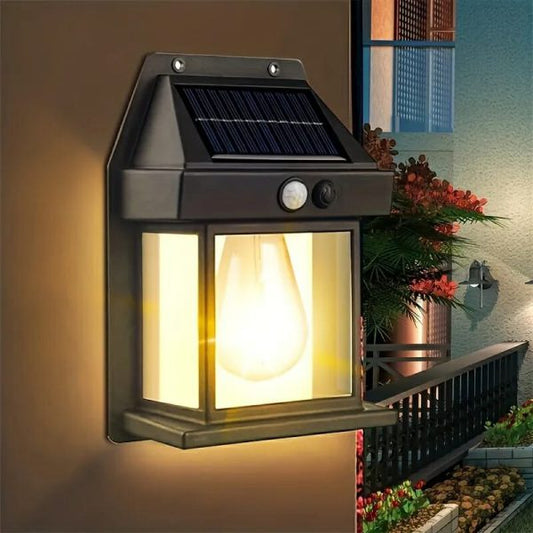 Solar Tungsten Waterproof Lamp For Outdoors