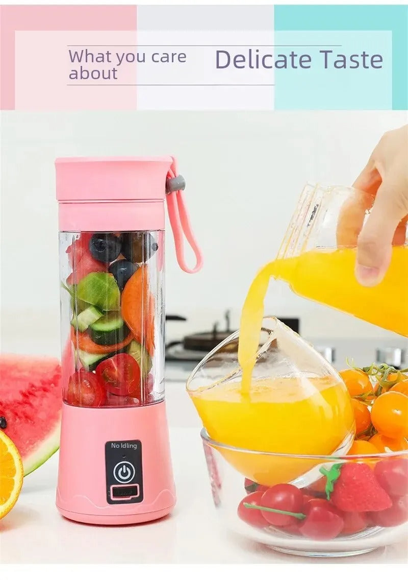 Portable Mini Rechargeable Juicer Blender (Random Color)