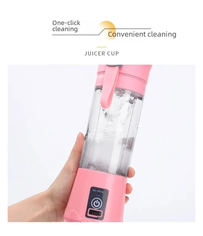 Portable Mini Rechargeable Juicer Blender (Random Color)