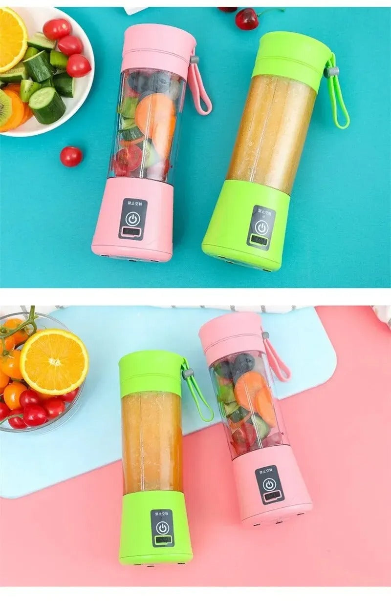 Portable Mini Rechargeable Juicer Blender (Random Color)