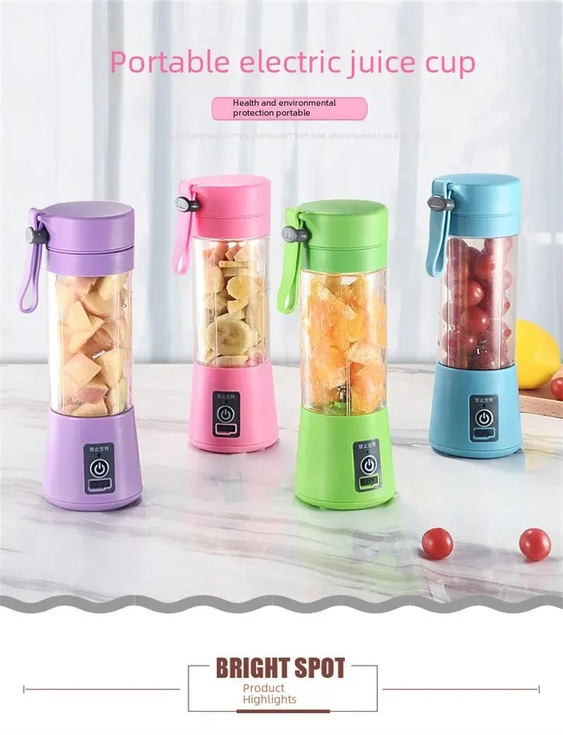 Portable Mini Rechargeable Juicer Blender (Random Color)