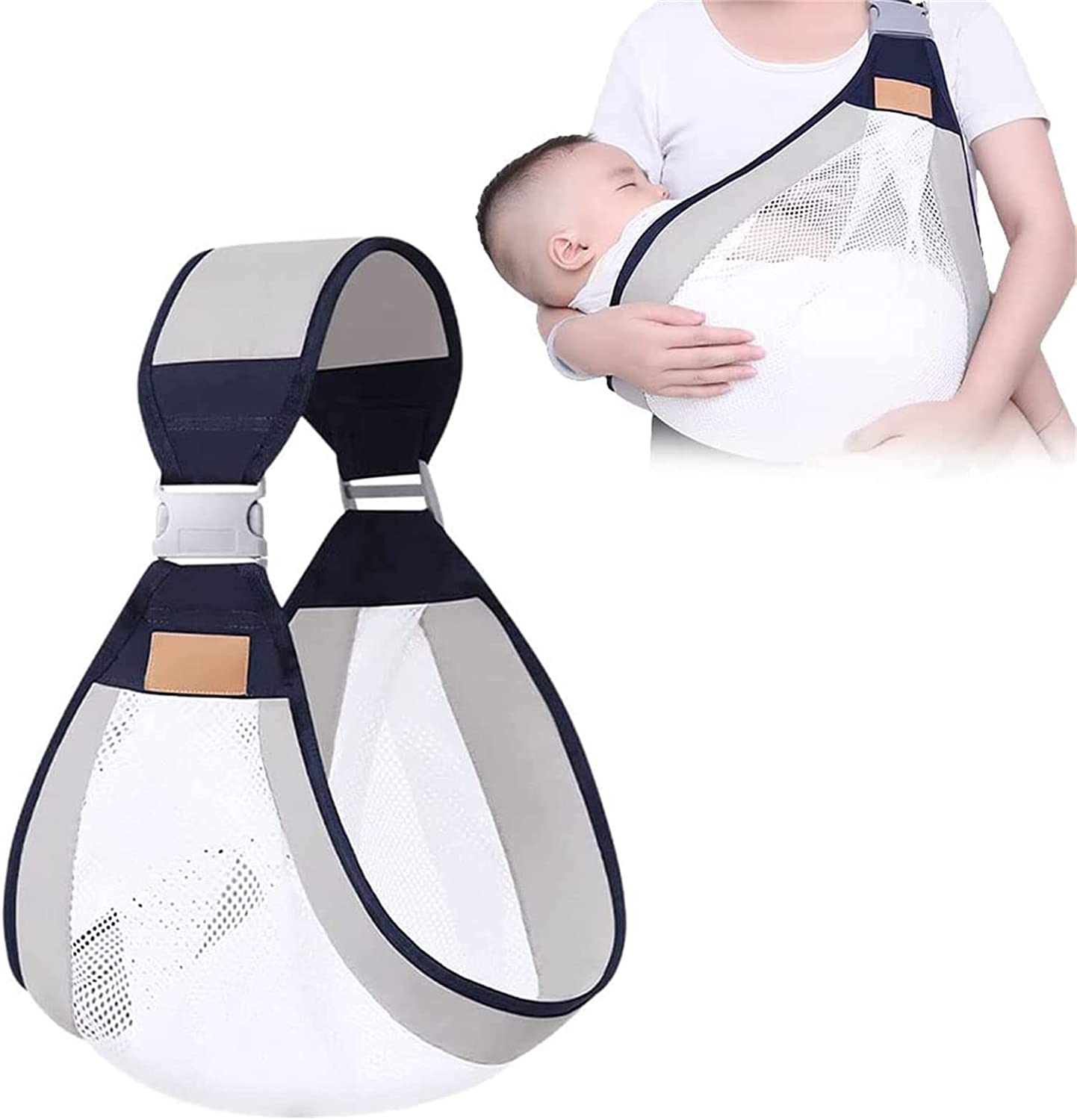 Baby Carrier Strap Half Wrapped Sling