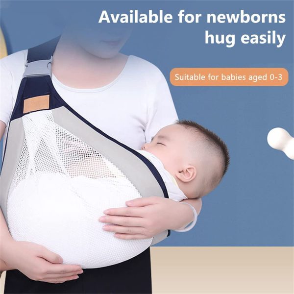 Baby Carrier Strap Half Wrapped Sling