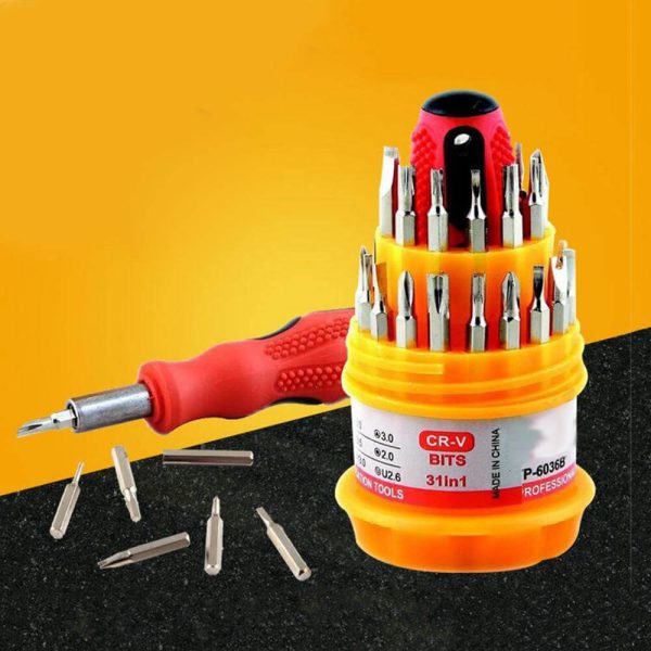 Universal Magnetic Screw Driver Kit 31-In-1