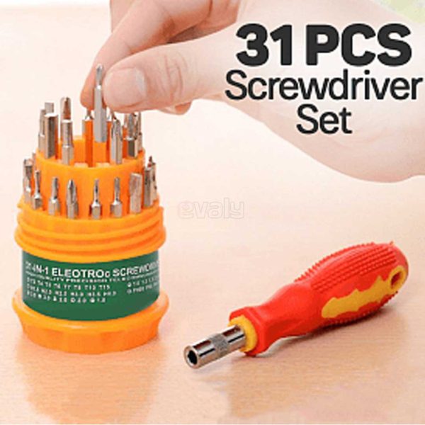 Universal Magnetic Screw Driver Kit 31-In-1