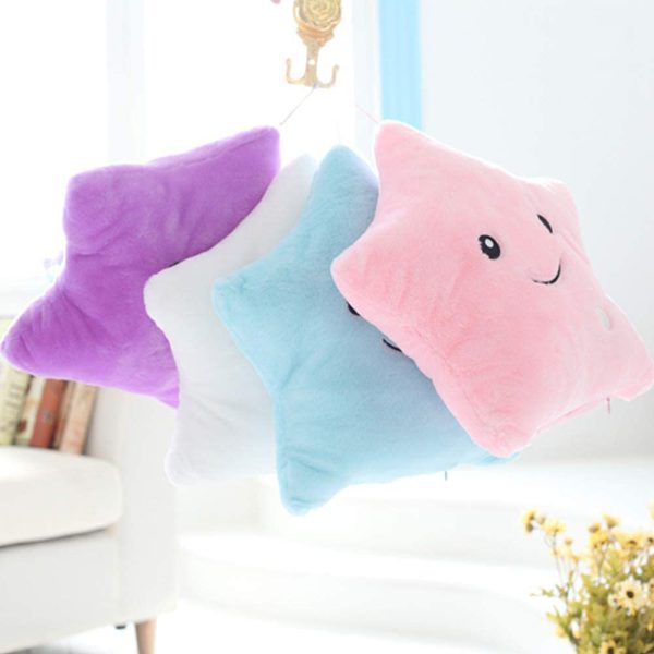 Creative Soft Stuffed Plush Glowing Colourful Cushion Pillow Toy